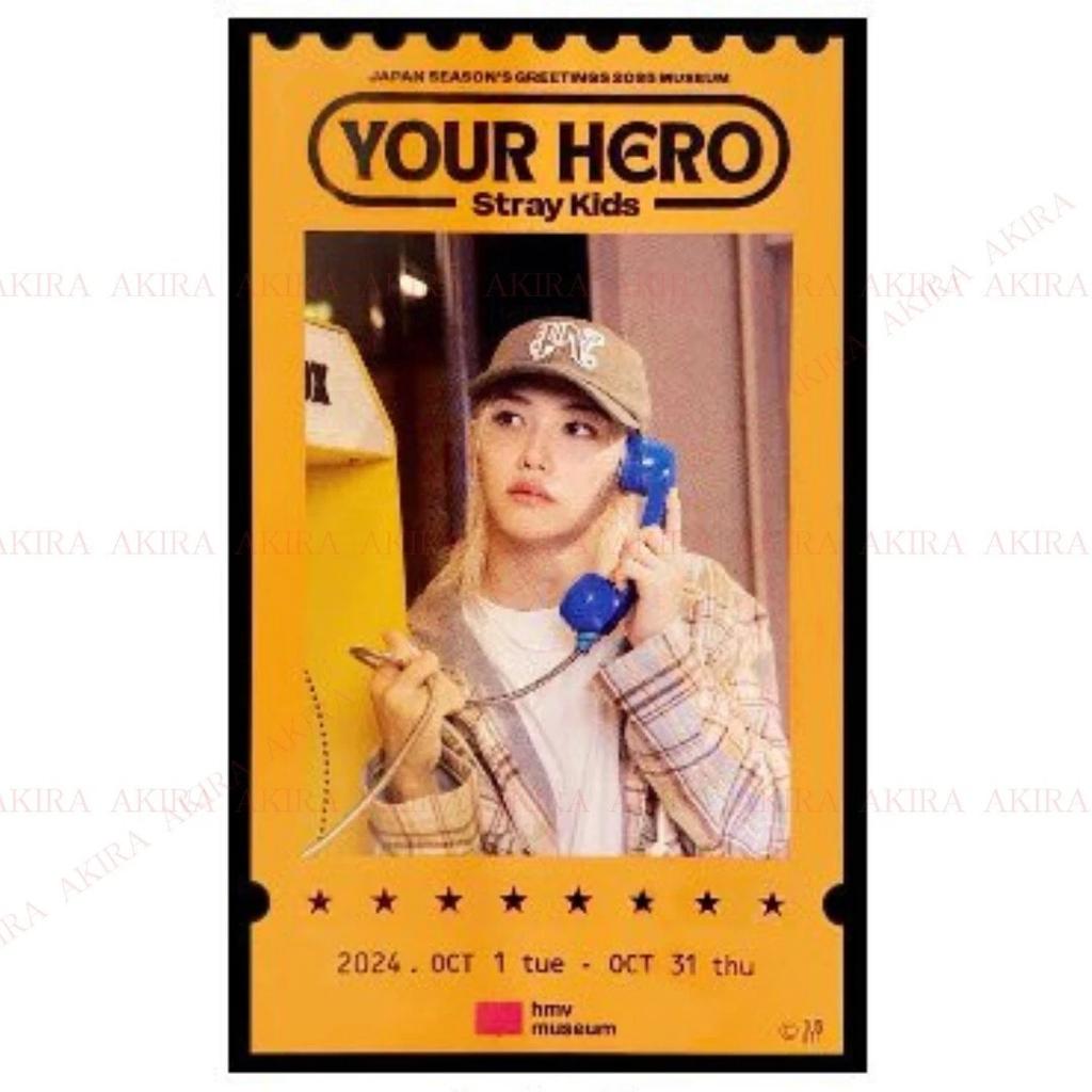 Stray Kids YOUR HERO JAPAN SEASON’S GREETINGS 2025 MUSEUM MD Photo Card