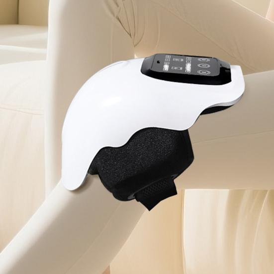 Vyhřívaný masážní přístroj na kolena Nastavitelný vyhřívaný návlek na kolena s LED dotykovou obrazovkou a vibracemi Dobíjecí vyhřívaná podložka na kolena pro péči o klouby