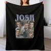 Josh Hutcherson Retro Throw Blanket Fade Resistant Durable Throw Blanket