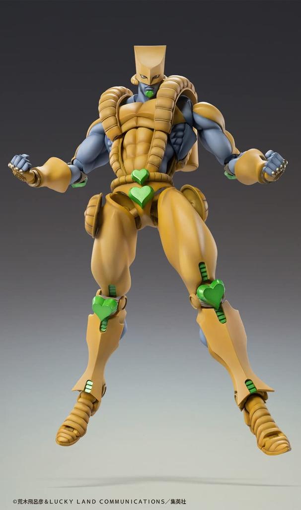 Super Action Statue BIG Bizarre Adventure Part 250mm PVC ABS POM Metal Painted Movable Figure ME22686 "JoJo's 3" "The World" Approx. & & &