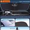 Geely Car Sunshade: Heat-Insulation Windshield Curtain for 25 Models, including Xingyue L, Xingyuan, Xingrui, Emgrand, Boyue L, and Panda MINI.
