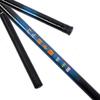 Unbreakable Fiberglass Stream Fishing Rod Set with Threaded Hand Grip