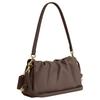 Coach Faye 26 Logo Pleated Design Leather Tote Shoulder Bag Medium Women bags Brown CV529-IMV2R