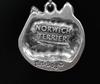 Norwich Terrier - Dog necklace, unique jewellery for the dog fan, unique adder pendant by Art-Dog brand