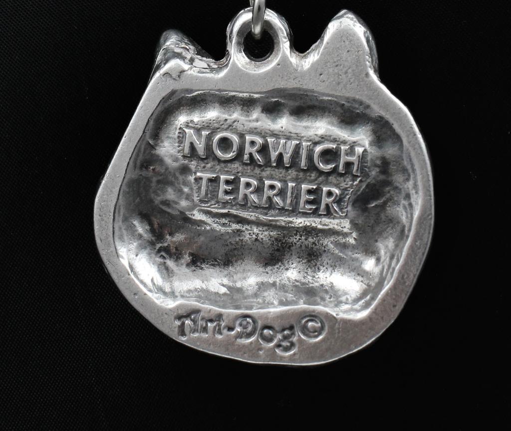 Norwich Terrier - Dog necklace, unique jewellery for the dog fan, unique adder pendant by Art-Dog brand