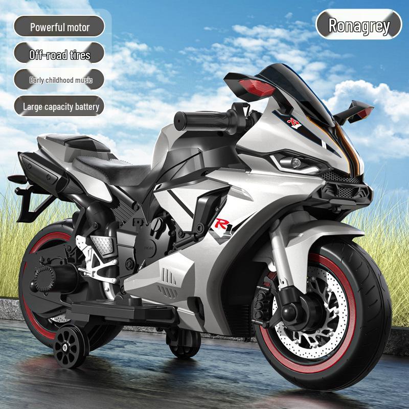 Kids' Electric Off-Road Motorcycle - Remote Control Ride-On Toy for Ages 2-8, Rechargeable