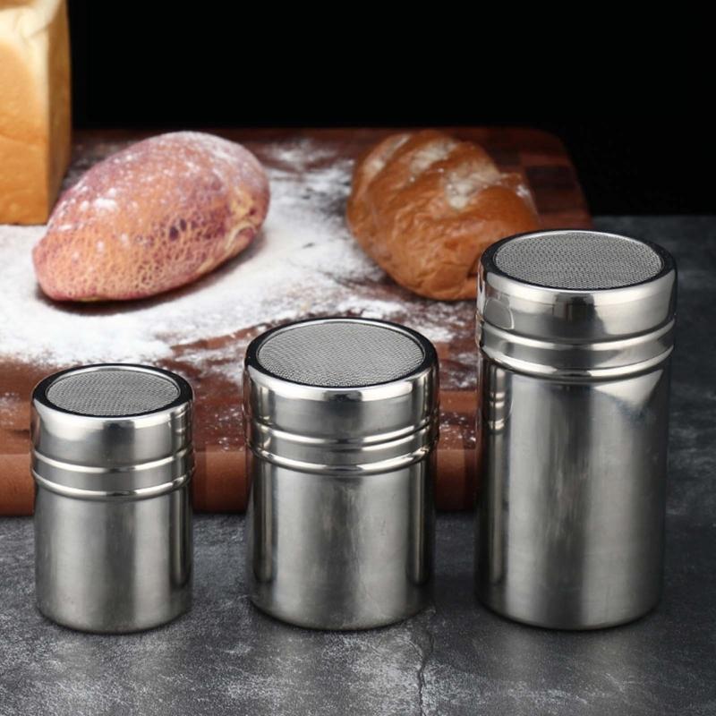 Seasoning Jar Seasoning Box Easy To Use Spices Jar Spices Tins Spices Container with Lid 304StainIess Steel Material
