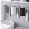 Wall Mounted Mouthwash Cup Magnetic Toothbrush Cup Washing Cup Toothbrush Storage Rack Couple