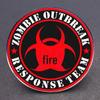Zombie Outbreak Survival Sprint Brosche - Metalllegierung Abzeichen Accessoire