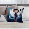 5D Anime C-Coraline Cushion Cover Inches Farmhouse Decor Home Throw Pillow Covers For Couch Decorations