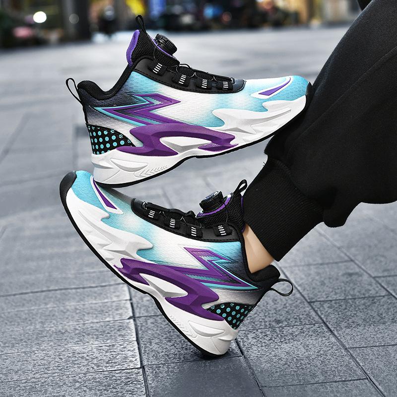 Boys Shoes Mesh Children's Sneakers Summer Running Shoes Medium Older Children's Basketball Shoes Girls Boys Running Training Shoes