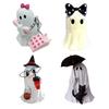 Halloween Decoration Ghost Wear Glasses Resin Statue Fine Craftsmanship Tabletop Ornament Home