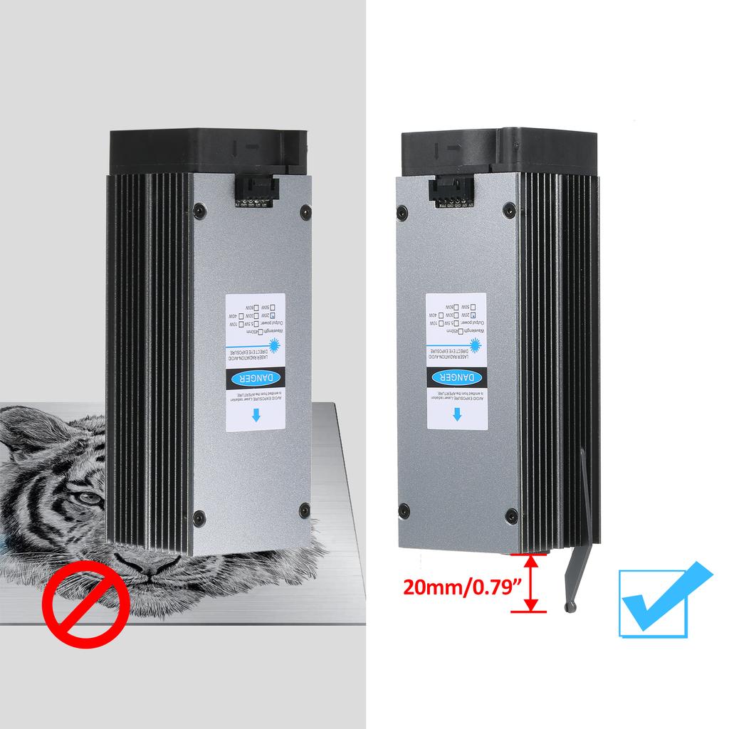 20W 1065nm Laser Engraving Machine Metal Marking Laser Module For Laser Engraving Machine