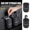 Leather Car Water Cup Holder Interior Drink Rack Organizer Accessories For AMG Mercedes Benz CITAN VITO SPRINTER CLS SLK W202