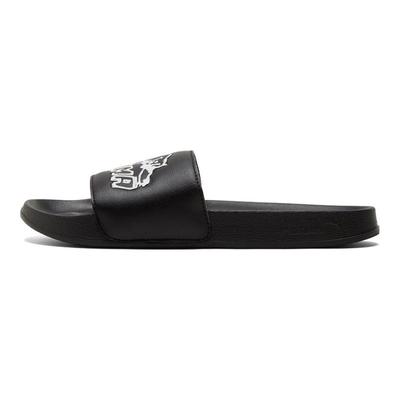 Leadcat Športové gumové šľapky Unisex Obuv Čierna Biela 382501-02