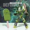 Figurine de jucărie – Figurine robot care se transformă