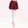 1Pc Flared Skirt Elegant Girls Kids Dancewear Mini Solid Color Chiffon Ballet Dance