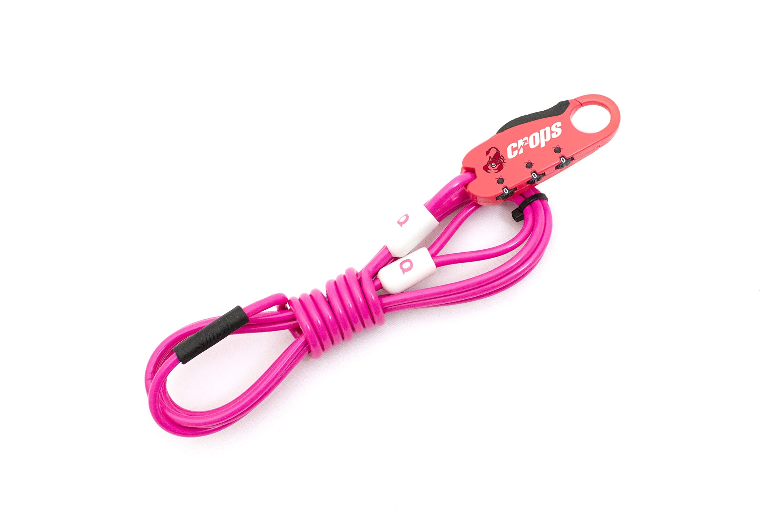 

Crops Long Wire Lock Q4 Easy Wrap 4mm x 1800mm CP-SPD07-EW-08 (Pink) рожевий