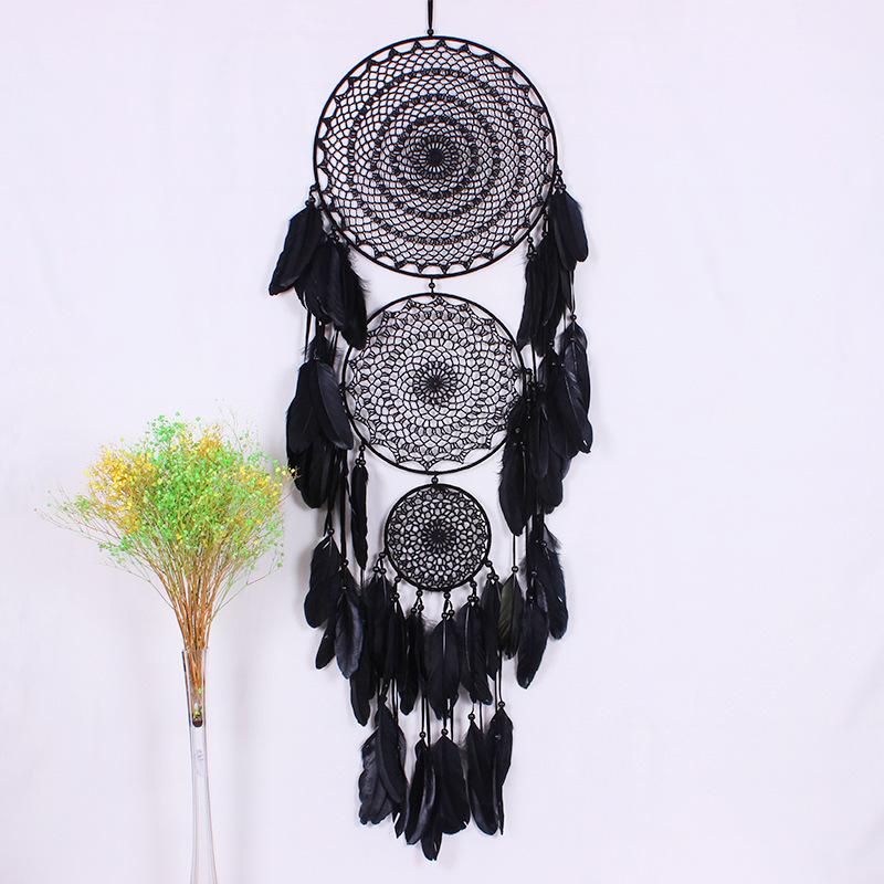 Concentric Circle Hook Flower Dreamcatcher Wedding Scene Decoration Dreamcatcher Hanging Decoration Homestay Hanging Decoration