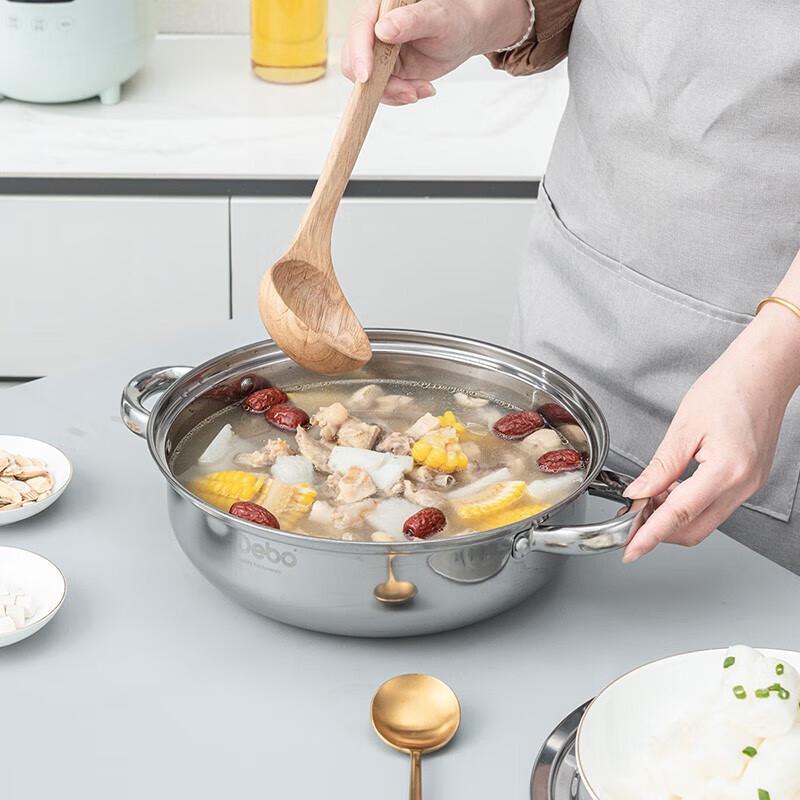 Debo Herbert Soup Pot and Rice Washing Sieve Set