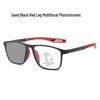 Multifocal Photochromic Anti-Blue Light Reading Glasses with Sport Anti-Slip and Smart Zoom