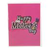 Unique 3D Flower Card Mother’s Day 3D Blessing Card DIY Blessing Message Unique Decoration for Holiday Special Day