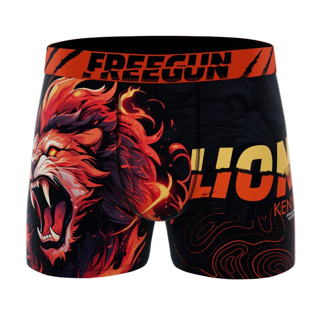 Set of 4 Men's Boxers Wild Animals