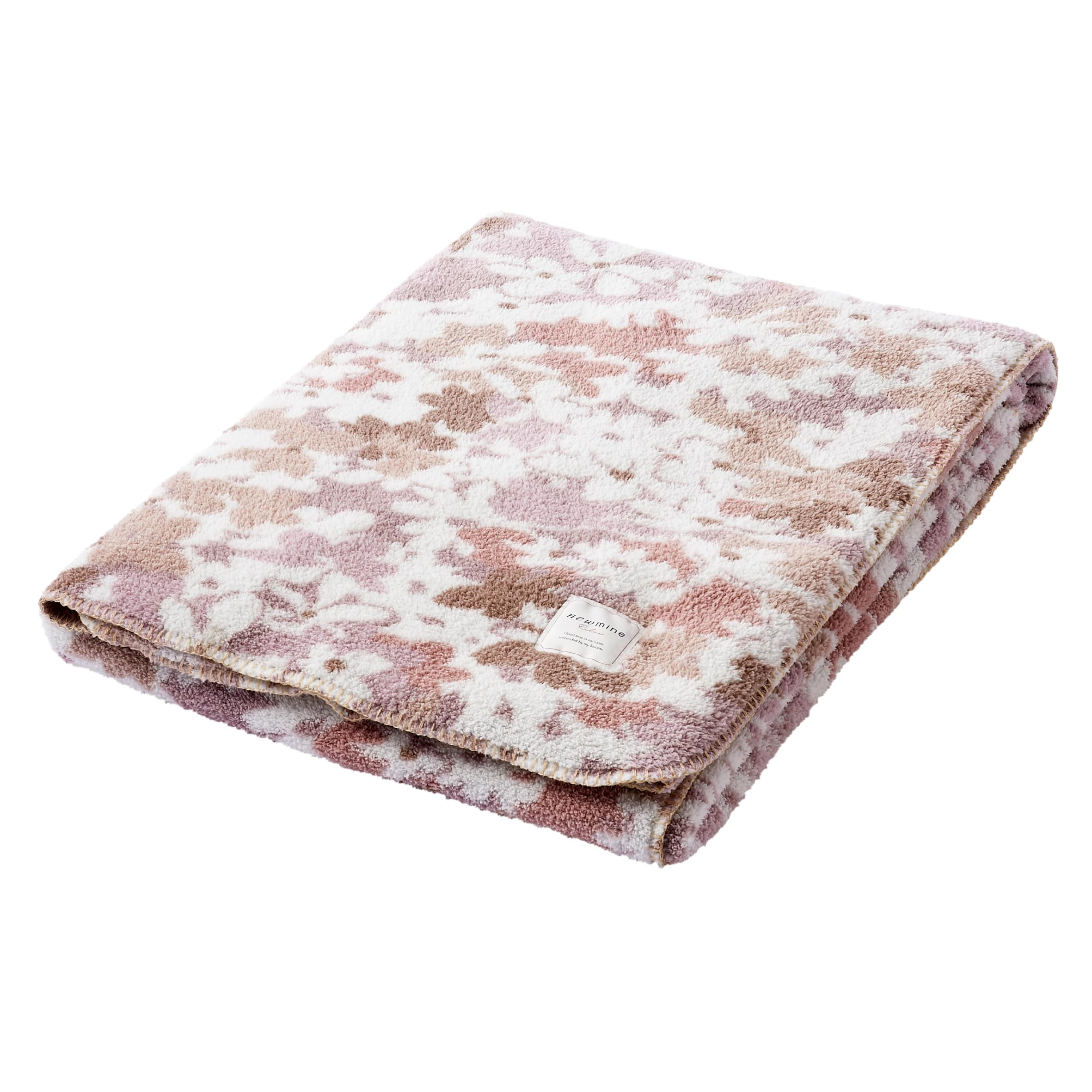

Nishikawa newmine Blanket, Single, Washable, CICA-Processed, Moisture-Wicking, Heat-Generating, Fluffy, Mulhouse Design