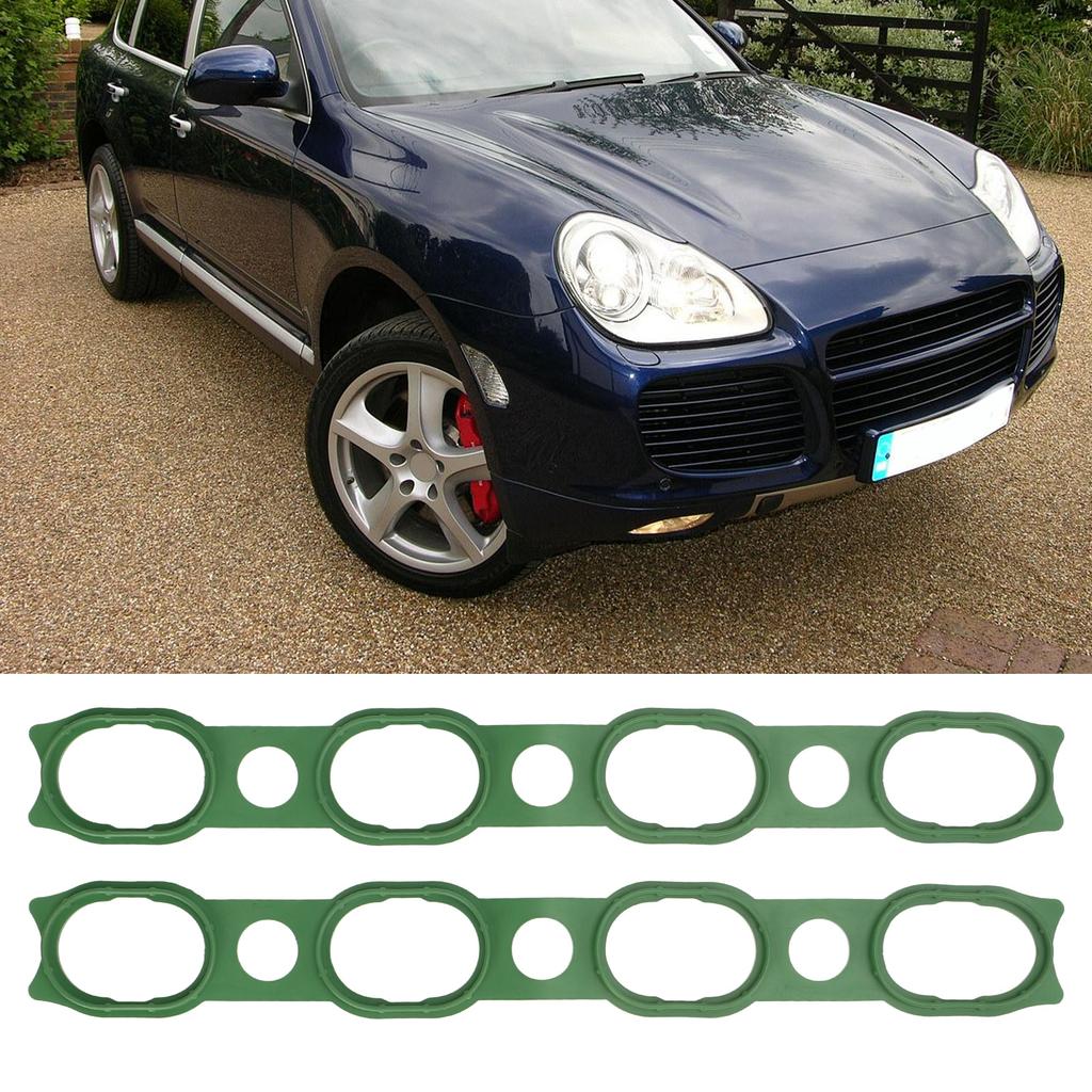 Intake Manifold Gasket Set Rubber Green 94811014501 Replacement for Cayenne 4.5L V8 2003‑2006