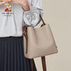 MEXICAN Women's Crossbody Bag, Handbag, Shoulder Bag, Versatile Bucket Bag, Khaki