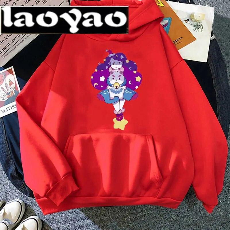 Puppycat Nie nazywaj mnie słodkim Bluzy Bee and Puppycat Bee Puppycat Słodka Zła Bluza Kawaii Kpop Ubrania Jesień Zima Pulower