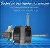 Electric Fan Motor 220V Dual Ball Bearing Copper Wire High Speed Anti-rust Motor for Outdoor Stand Fan