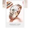 Orologi Meccanici Multifunzione JINSHIDUN, Eleganti Orologi da Donna Scheletrati Impermeabili