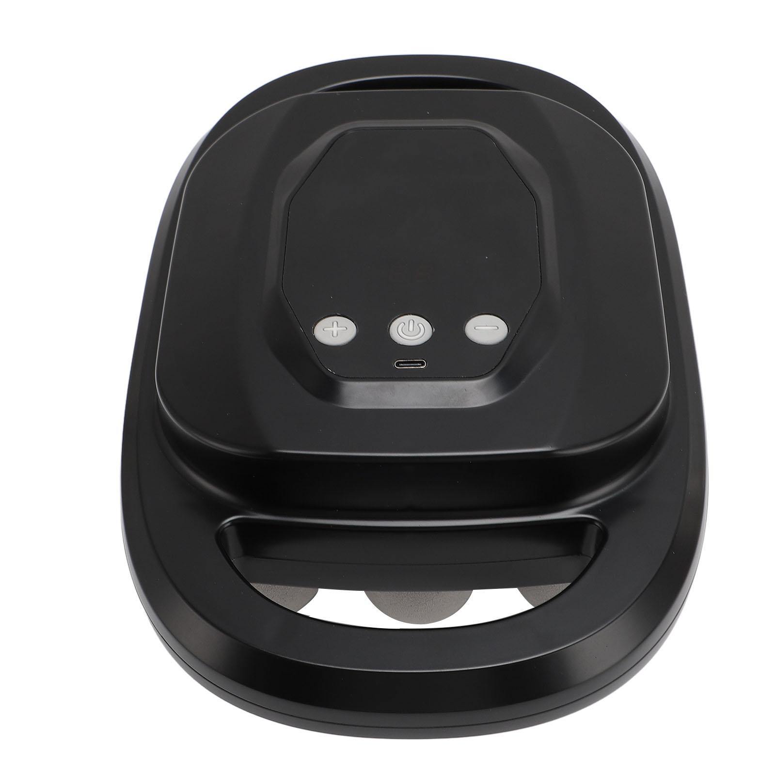 

6 головок портативный электрический глубокий массажер для тела для папы и мамы массажер для мышц спины, ног и шеи чёрный