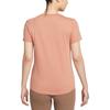 Nike T Shirts Women's Coral Crew Neck Moderate DX7907-688