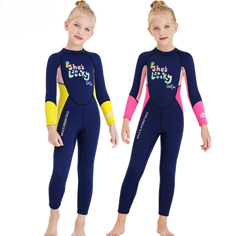 Kids' Thermal Long-Sleeve Wetsuit