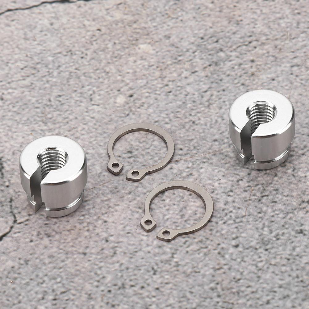 2Pcs Throttle Bushings with Snap Rings for E28 E39 E36 M20 M30 M50 S14 M60