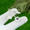 Natural Star Amethyst Gemstone Jewelry 925 Sterling Silver Pendant For Women