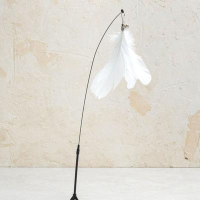 [Haustier] Feder-Saugnapf-Spielzeug