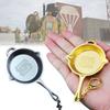 Premium Zinc Alloy Pubg Pan Keychain Metal Souvenir For Gamers And Collectors
