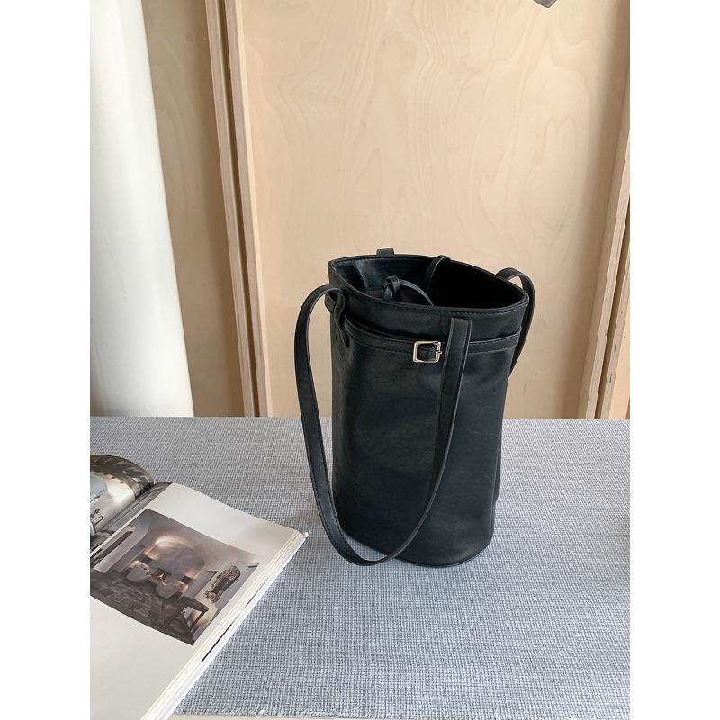 Neue Beuteltasche mit großem Fassungsvermögen, modisch, vielseitig, tragbar, Schultertasche, Schultasche, Zylindertasche, Pendlertasche für Damen