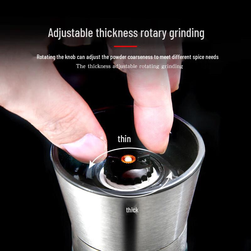 Stainless Steel Manual Pepper Grinder