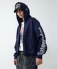 [Bv] Spray Wash Setup Zip-Up Hoodie Navy_Hh16109005