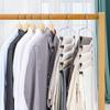 Pant Hanger 4-piece Set, Swing-arm Pants Rack, Space-saving Pant Hanger, 5-layer Non-slip Jeans Hanger