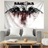 Amerika Eagle Pattern Tapestry Wall Hanging Boho Aesthetic Wall Blanket For Bedroom Living Room Dorm Home Wall Decor 1013194