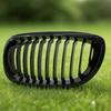 Gloss Black Front Grill Grille For BMW E46 LCI Facelift Coupe Cabriolet 03-05 325CI 330CI 2 Door 51137064317,51137064318