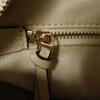 Used Thea Web Small Satchel 10833 84777 7922 Calfskin Tassel 3-Way Shoulder Bag with Double T Logo Ivory Women's from