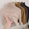Autumn and Winter Children's High Collar Woolen Sweater Versatile Base Sweater Boys' and Girls' Knitted Sweater
