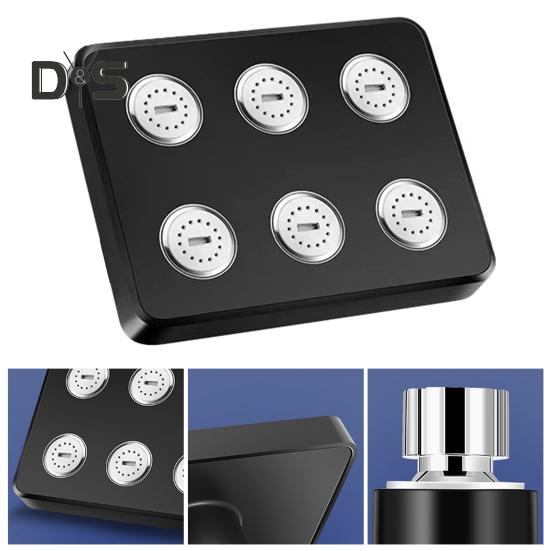 High-Pressure Small Shower Head Spray Low-Pressure Boost Smooth Surface Finish Shower Head High-performance Shower Spray