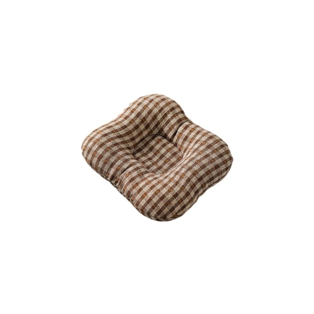 

Cloth Drink Cup Mat Soft Teapot Mat Durable Plaid Square Coaster Drinkware Accessories Style 8
